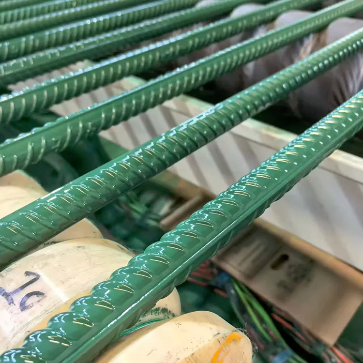 Επικαλυμμένες ράβδοι από λεπτή έλαση με σπείρωμα από χάλυβα